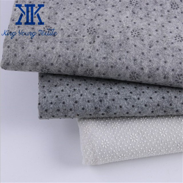 non slip drop cloth anti slip felt material fabric for carpet