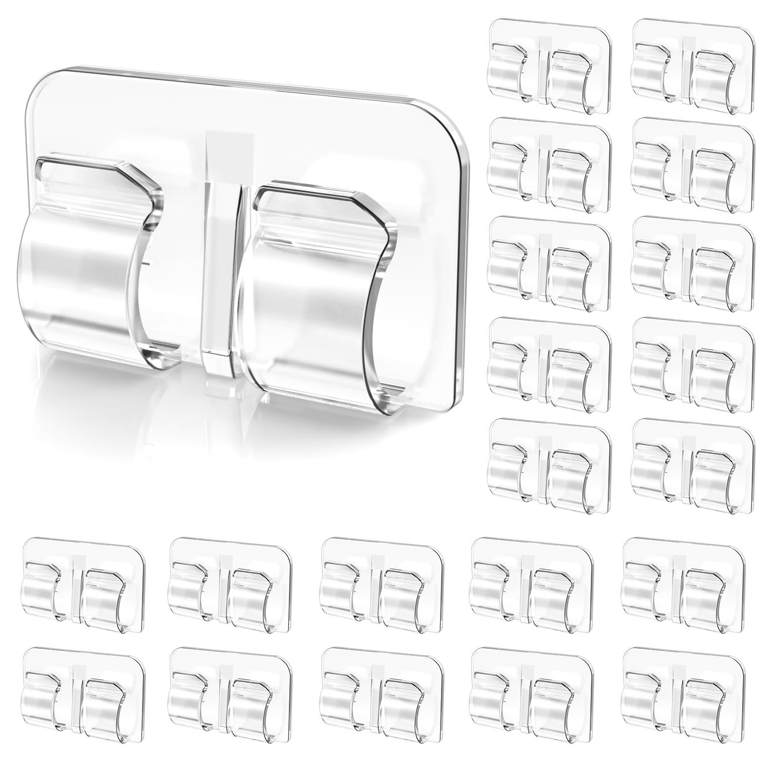 TSINYE Outdoor Transparent and Non-marking Double-sided Adhesive Pad Fixing Sticker, Outdoor Hanging Lamp Portable Accessories