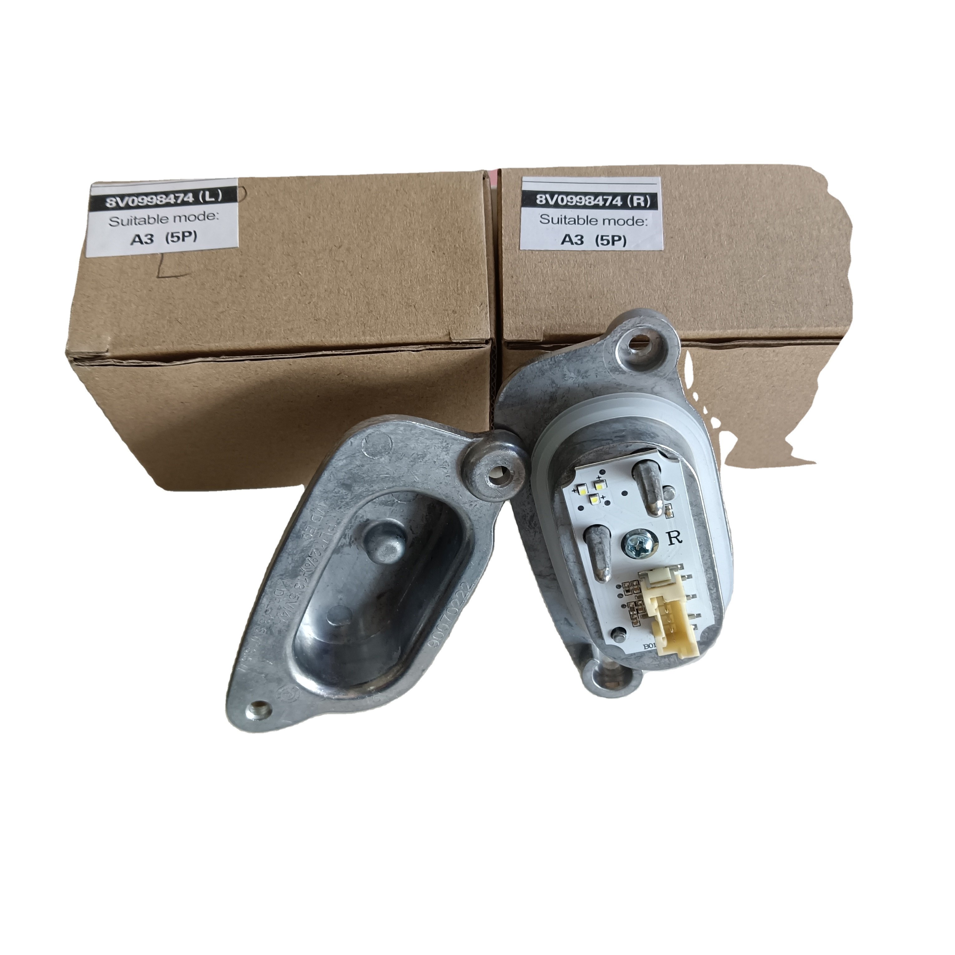 oem car led headlights working light fog lihgt turning signal light for any others car light accessories 8V0998474/R