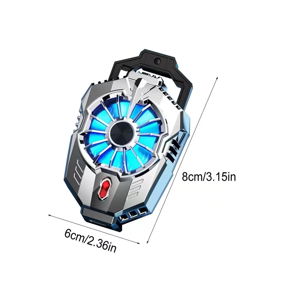 2024 Best-selling high quality portable mobile phone cooler back clamp Mobile phone radiator X20 mobile phone accessories
