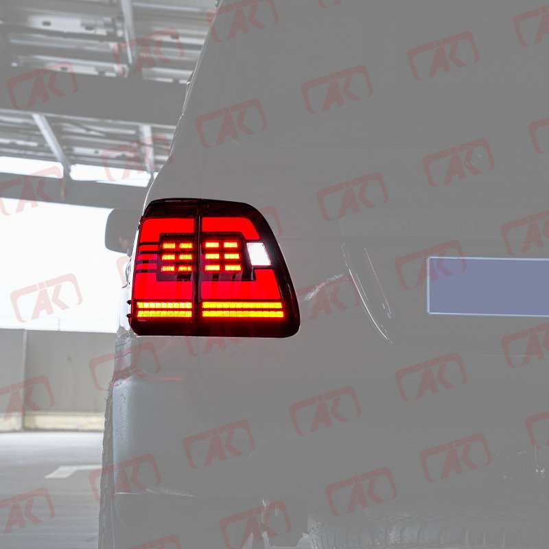 Upgrade Taillight Dynamic Tial Lamp Led Run Through Tail Light For Toyota Land Cruiser Lc300 2023 To Lx600 Style