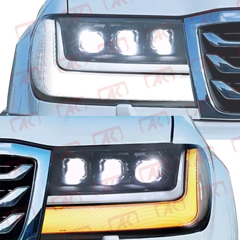 Upgrade Taillight Dynamic Tial Lamp Led Run Through Tail Light For Toyota Land Cruiser Lc300 2023 To Lx600 Style