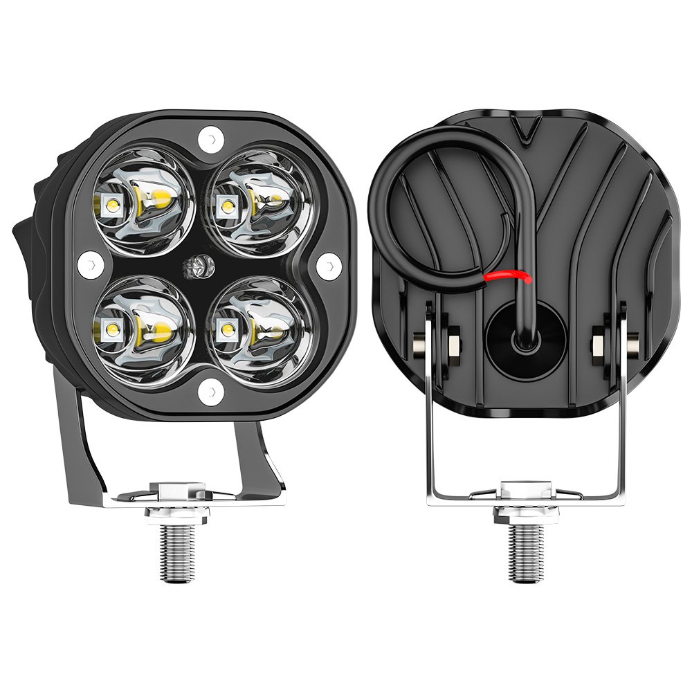 DXZ MINI 3"inch 20W White Yellow Spot LED pods Light 4x4 Off Road Fog/Driving Lights for Truck UTV Others Car Light Accessories