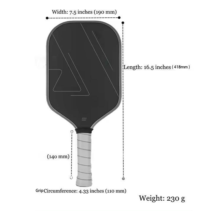China Factory Customized T700 Dry Carbon Fiber Racquet 3K Knitted Technics for Outdoor Use for Girls Twill Pattern