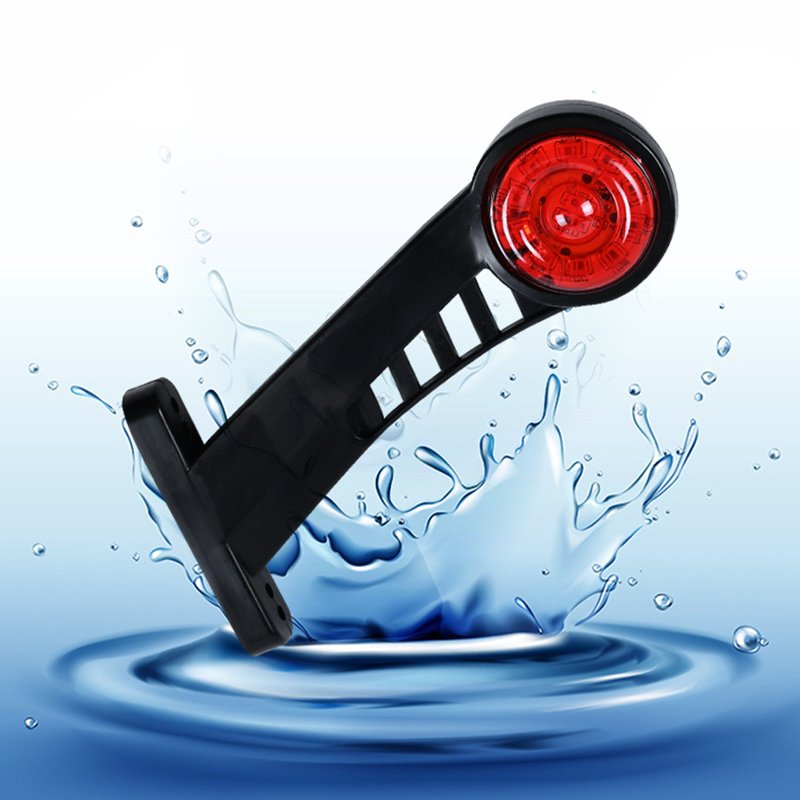 Auto accessories Additional lighting 12V/24VLED white yellow red dual-color width light driving tips work truck side lights