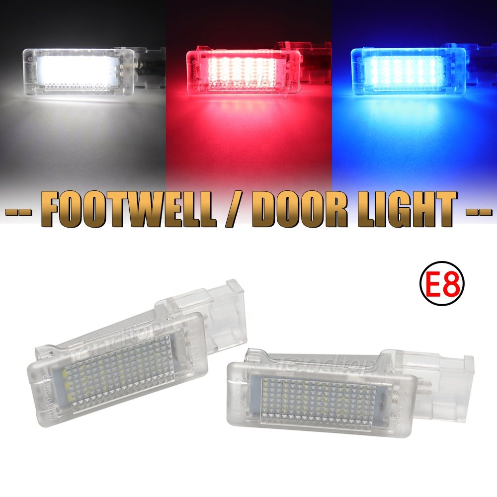 LED Luggage Foot well Light For VW Golf Bora Fox Polo T-Cross Jetta Passat Touareg EOS Tiguan Scirocco Glove box Courtesy Lamp