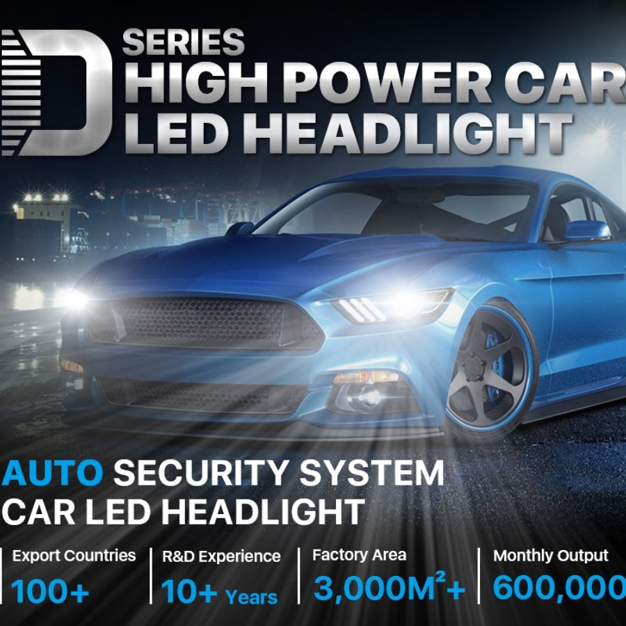 Factory Made D Type D3S D1S Canbus Auto Led Headlight D8S D5S Led Headlamp Bulbs