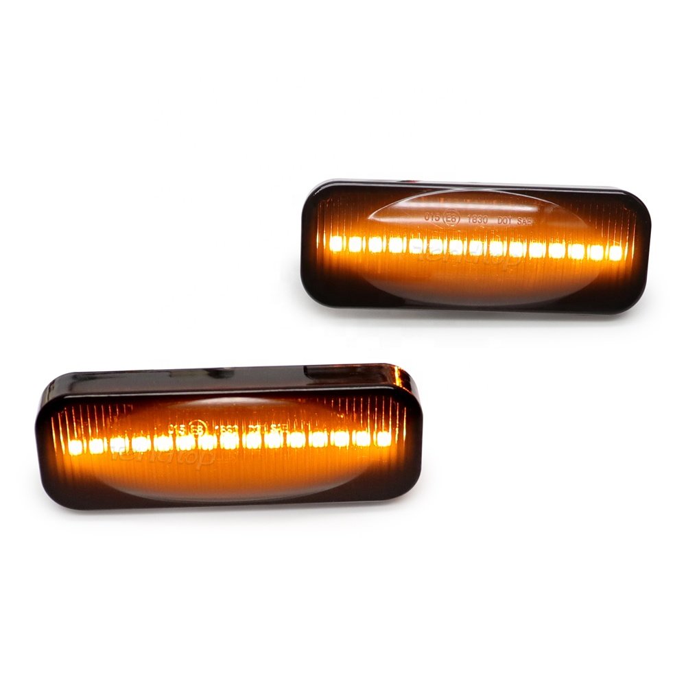 LED sequential Side Marker Blinker Turn signal Lights For Opel Omega B Stufenheck Caravan dynamic reflector Indicator lamps