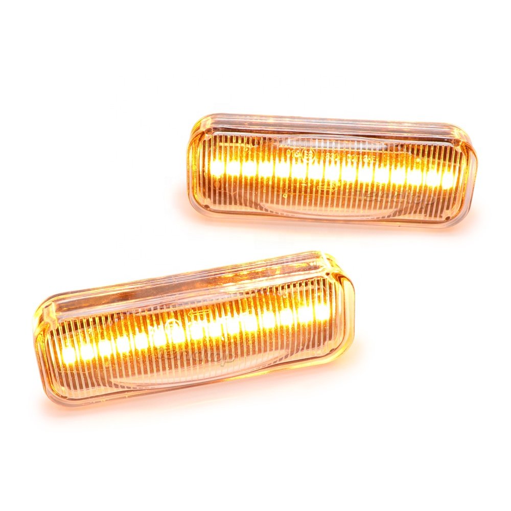 LED sequential Side Marker Blinker Turn signal Lights For Opel Omega B Stufenheck Caravan dynamic reflector Indicator lamps