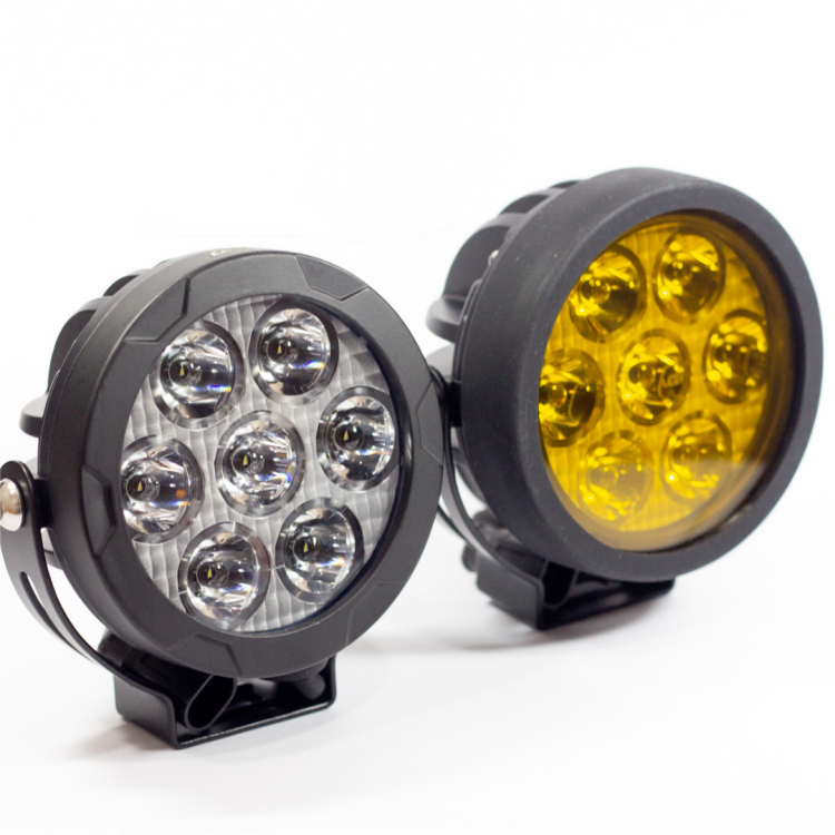 Custom Motorcycle Auxiliary Lamp Led Spotlight Spot Lights Motorcycle 120 Watts Light For Motor