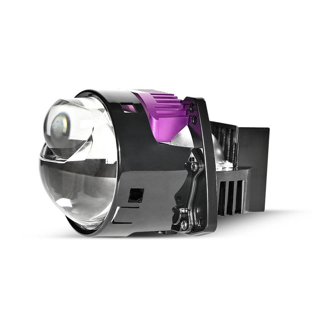 DH-L 150W/set led headlights lens 6000K 12V 3.0inch bi led projector lens laser led car headlight car accessories 2024