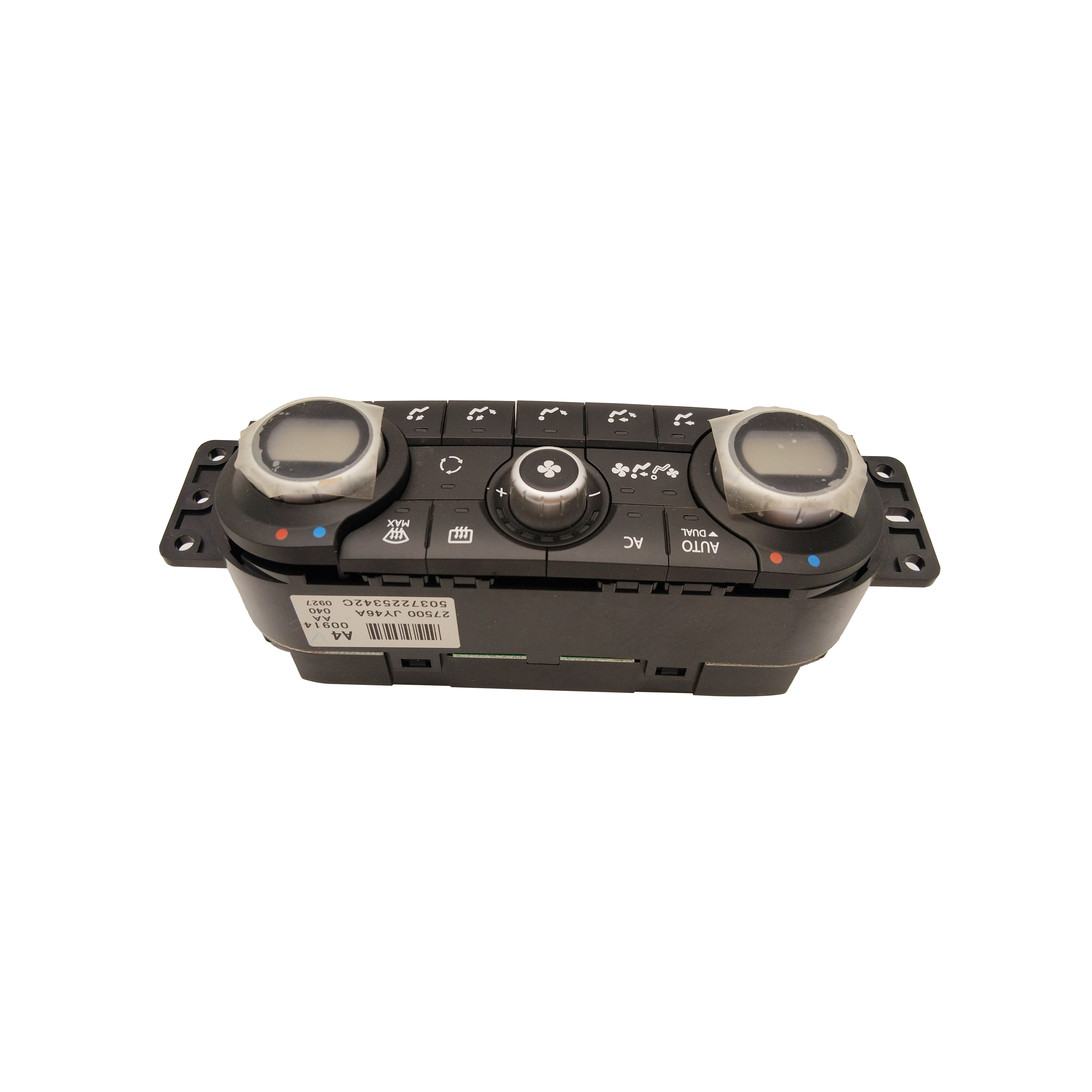 Climate Temp Control Unit 27500JY46A.5037225342C.KoleosQM5.For Renault's Koleos CONTROL COMPLETE-AIR CONDITIONER.AUTO.