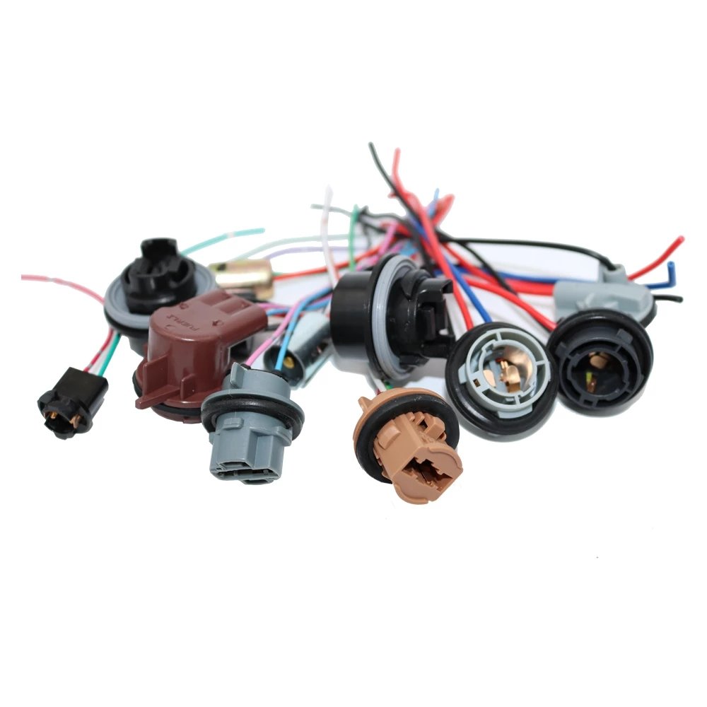 1157 BAY15D Lamp Holder Bulbs P21/4 Adapter Base Socket Connector Plastic Car Accessories For Turn Signal Headlight Light