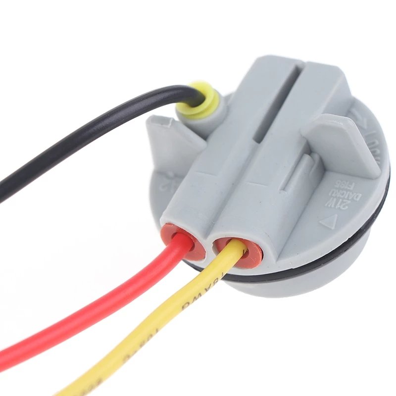 1157 BAY15D Lamp Holder Bulbs P21/4 Adapter Base Socket Connector Plastic Car Accessories For Turn Signal Headlight Light