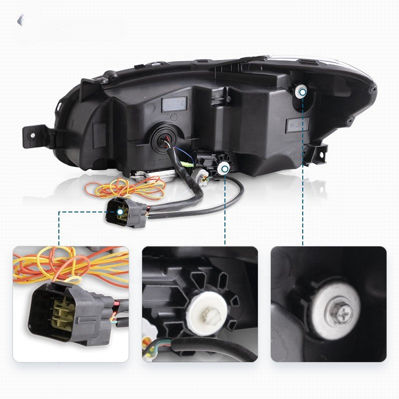FLYFISHP Factory Head Light High Quality Promotion Front Lamp For Subaru WRX 2015-2021 Headlights For WRX STI 2015-2017 Headlamp