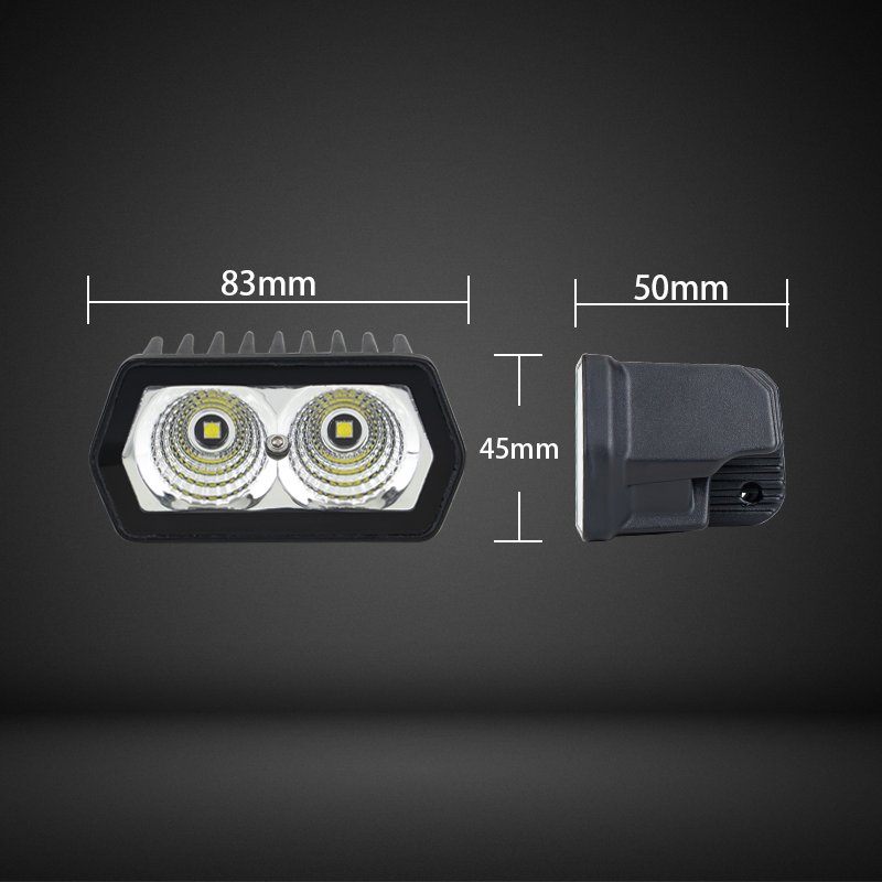 12/24V LED Headlight Mini White Spotlight Luces Para Auto Lighting System Motorcycle Headlight Other Car Accessories Rock Light
