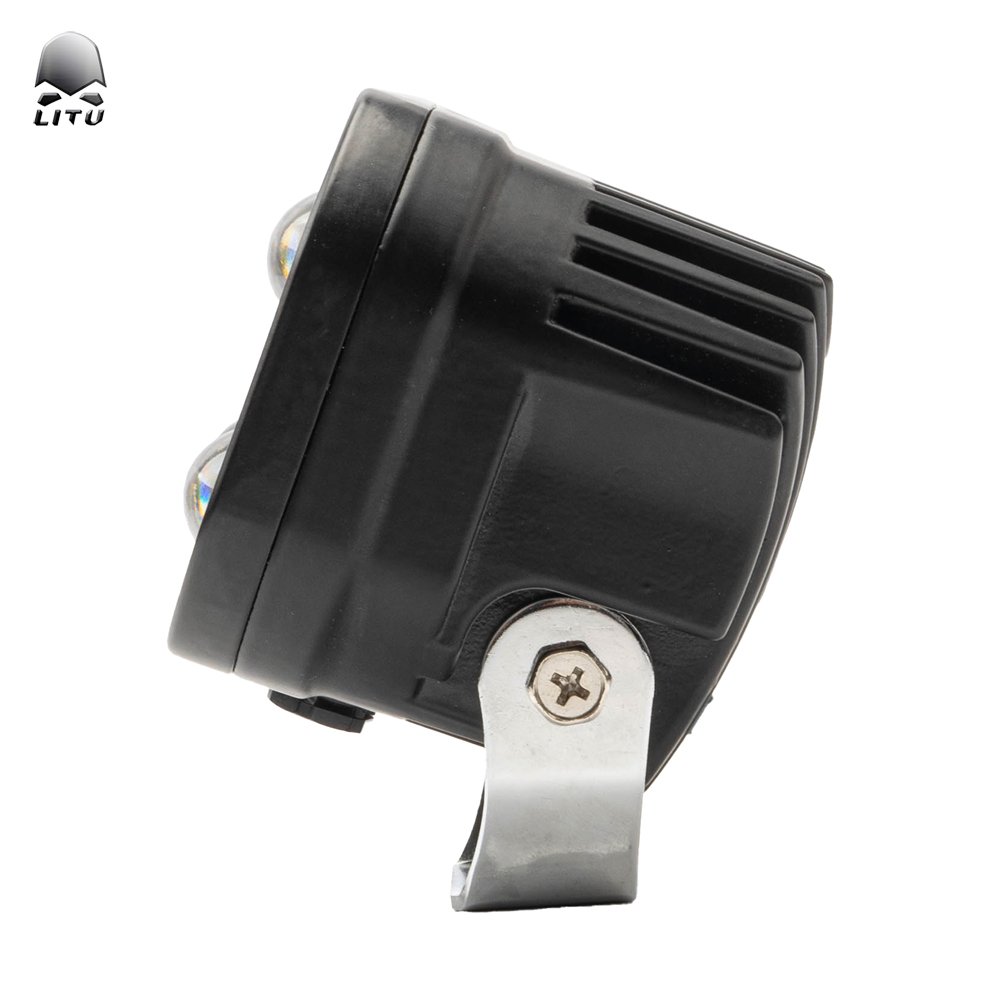 40W LED Spotlights 3 inch Dual Colo White+Yellow Fog Lamp H/L Beam ATV Car Motorcycle Truck Driving Running Lights