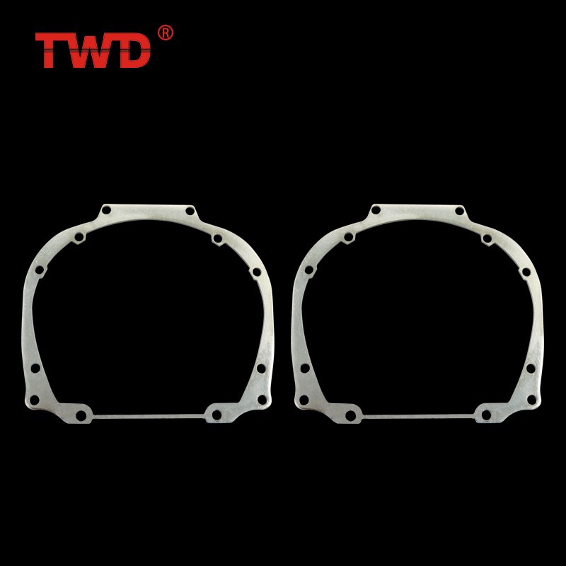 TWD others car led light accessories Retrofit adapter frame Headlight Bracket for Au di Q7 2007-2010 high beam