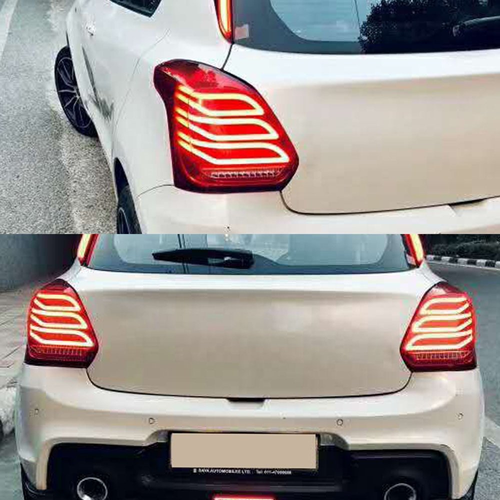 Tail Lamp For Car Suzuki swift 2017- 2020 swift Tail Lights Led Fog Lights DRL Day Running Light Tuning Car Accessories