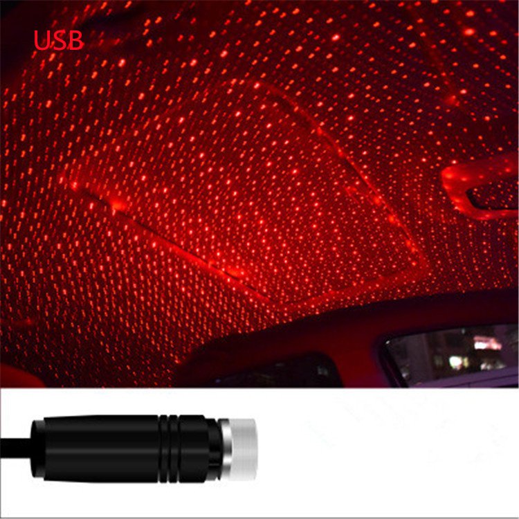 LED Car Roof Star Night Light LED Starry Laser Projector Atmosphere Romantic Lamp flexible USB Adjustable
