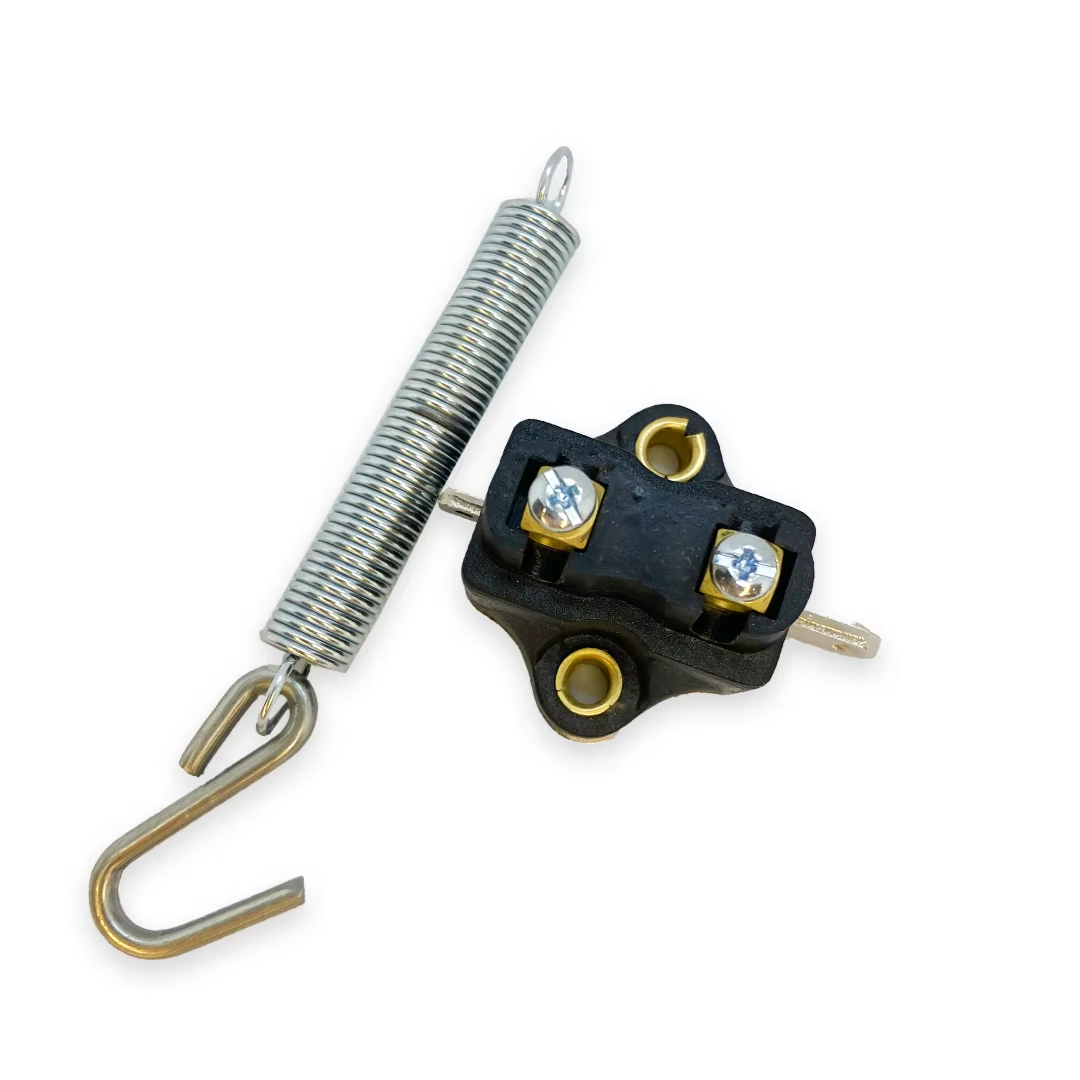 Brake Light Switch With Spring Black 7 Ampere Screw Brass Terminal