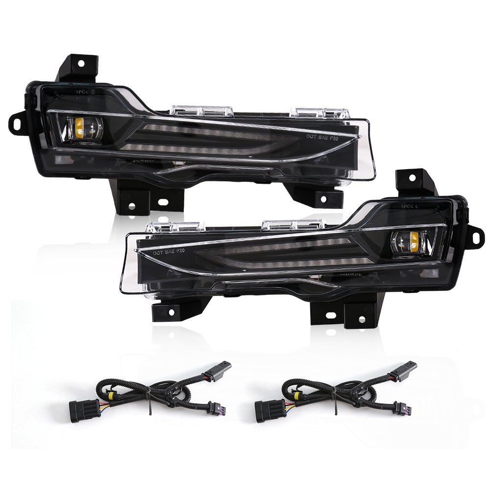 High Quality Car LED Fog Lights for Tesla Model 3 2017-2022 turn signal light Car LED Daytime Running Lights Accessories