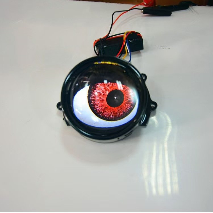 2024 For Car Light Accessories Devil Eye Devil Eyes Round Devil Eyes Light Lens