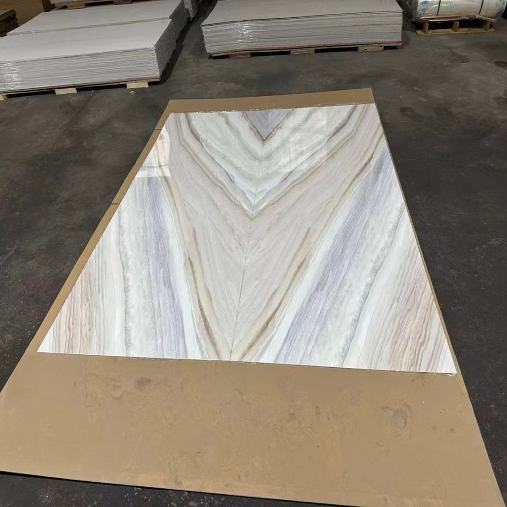 Hot Sale 1220*2440mm PVC Marble Interior UV Board