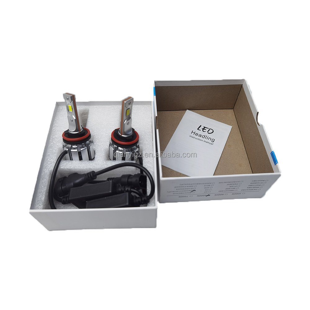Factory direct sales 12V high-quality LED bulb suitable for H1 H4 H7 H8 H9 9005 9006 Auto Lighting Systems ultra bright 6500K