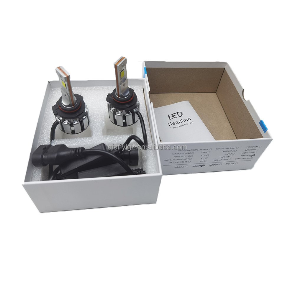 Factory direct sales 12V high-quality LED bulb suitable for H1 H4 H7 H8 H9 9005 9006 Auto Lighting Systems ultra bright 6500K