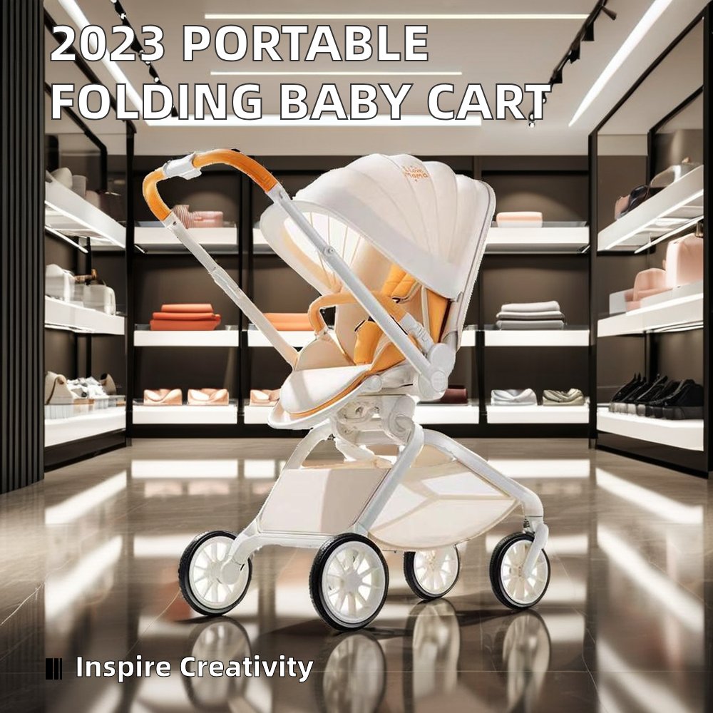 Manufacturer direct sales of high quality aluminum baby stroller 3 in 1 baby safety products wagon stroller