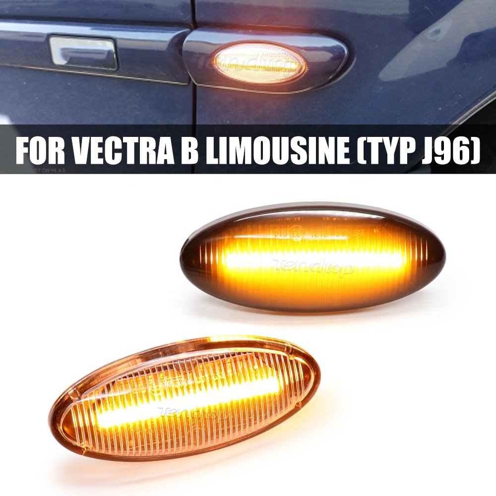Hot sales Sequential led Turn Signal Dynamic Side Marker lights For Opel Vectra B MK1 Vauxhall Blinker Indicators lamps
