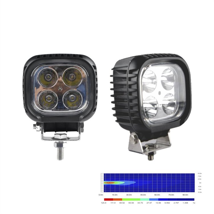 Others Car Light Accessories 2022 12v 24v Auto Drive Systems Truck Off Road Pickup Truck 40w Led Work Light