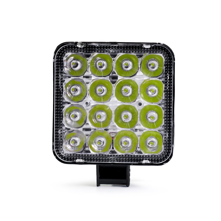 RCJ LED Work Light 48W Flood Beam Offroad Fog LED Driving Lights for Truck SUV Offroad Car Accessories LED Working Light