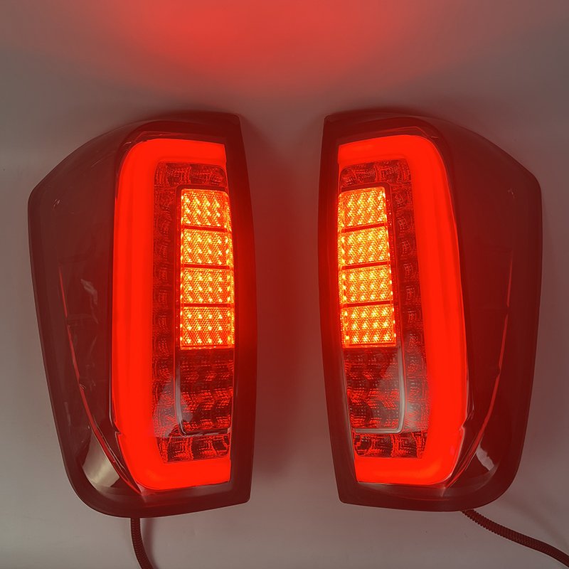 Auto car taillights led tail lamp daytime running lights headlights for nissan navara np300