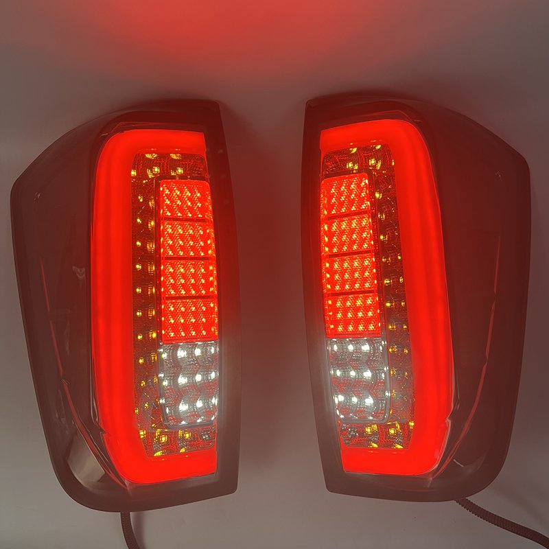 Auto car taillights led tail lamp daytime running lights headlights for nissan navara np300