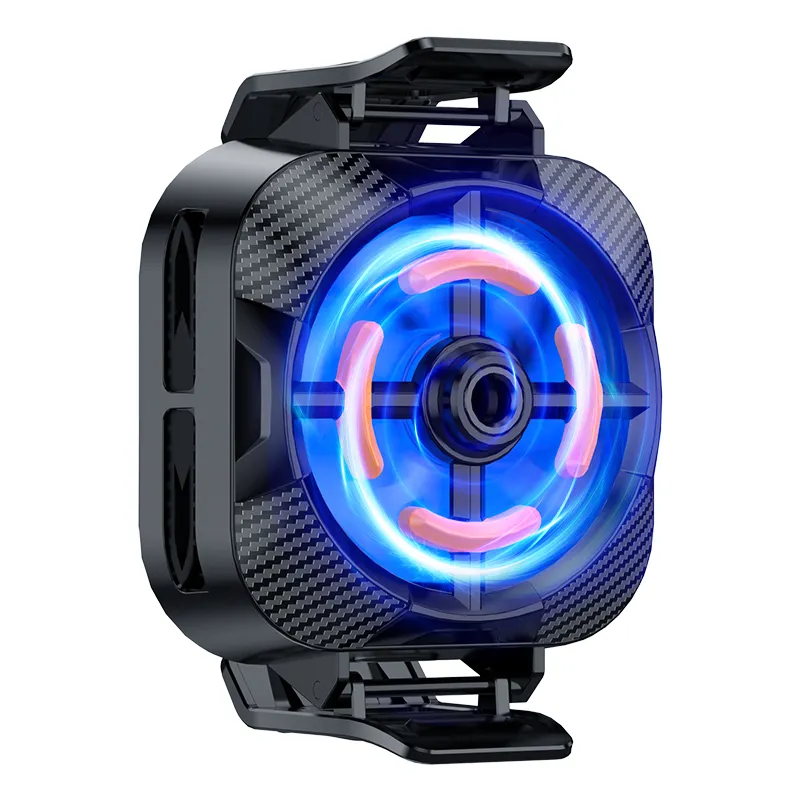 2024 The new best-selling easy to install mobile radiator Quiet wind speed regulation Game Radiator X94 back clip-on cooler
