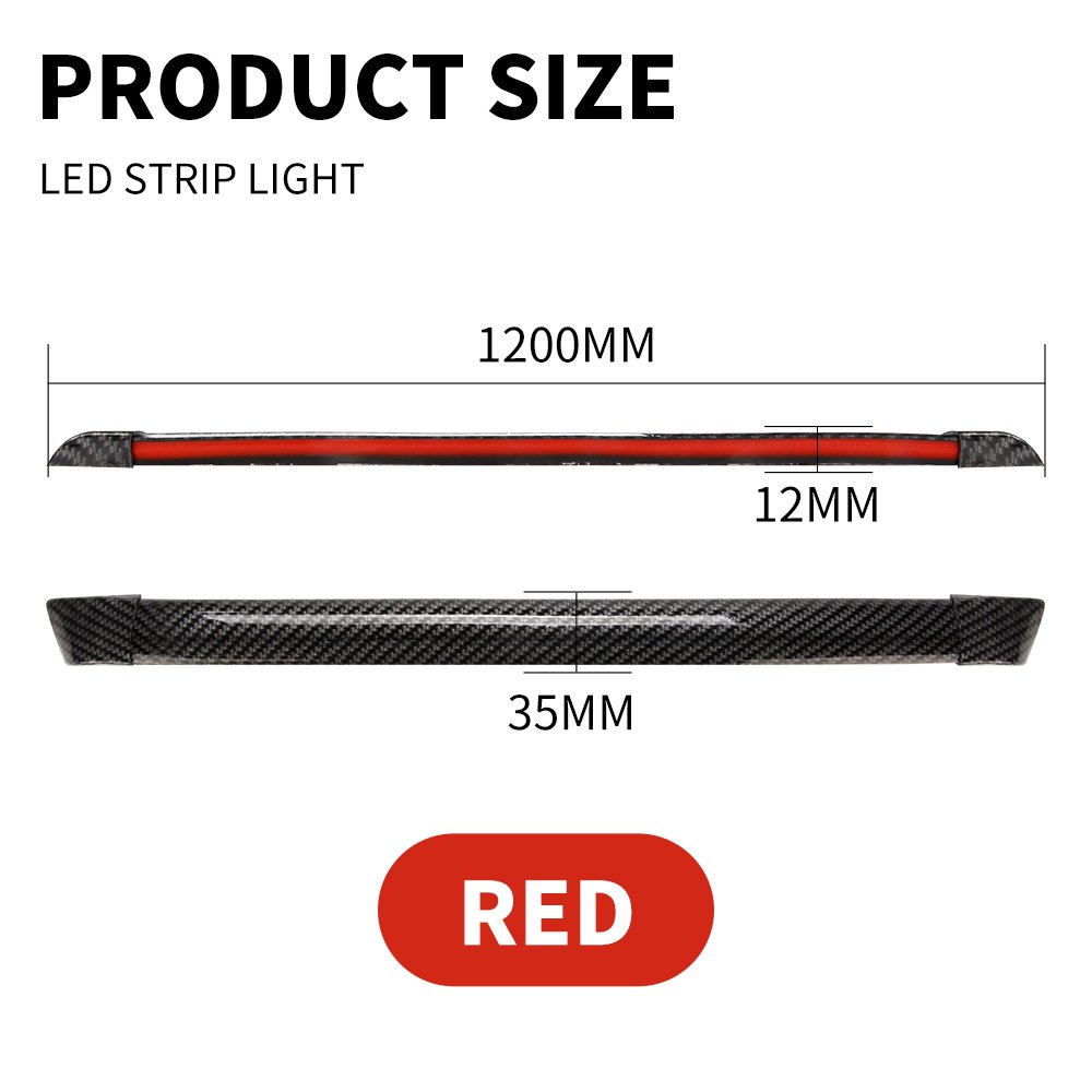 kaidengzhe 120M multi-function rear wing light bar turn signal brake light suitable for cars