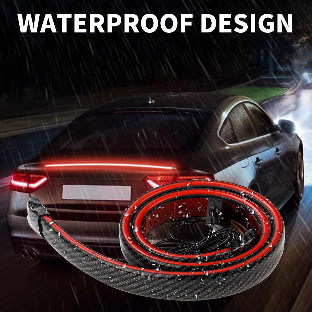 kaidengzhe 120M multi-function rear wing light bar turn signal brake light suitable for cars