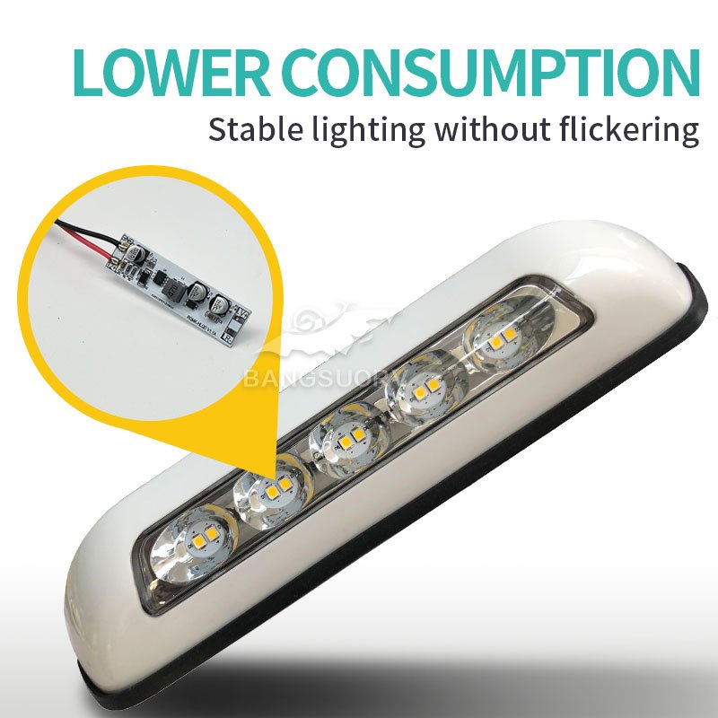 BSF101-1-1 6W LED light for rv caravan and Motorhome others car light accessories /RV lights/lights