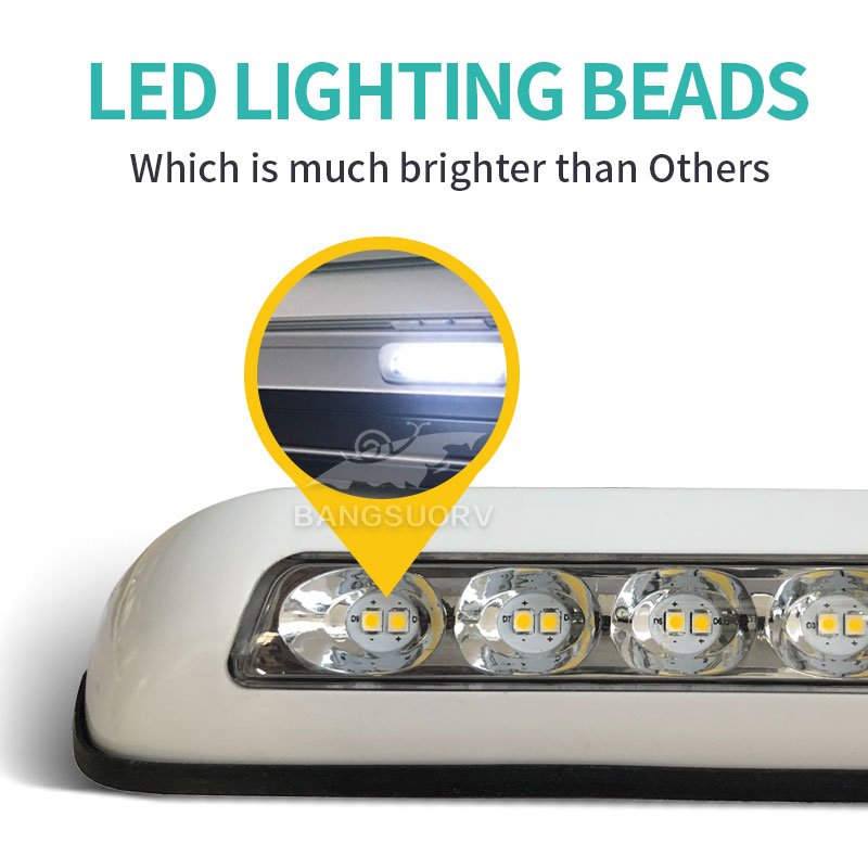 BSF101-1-1 6W LED light for rv caravan and Motorhome others car light accessories /RV lights/lights
