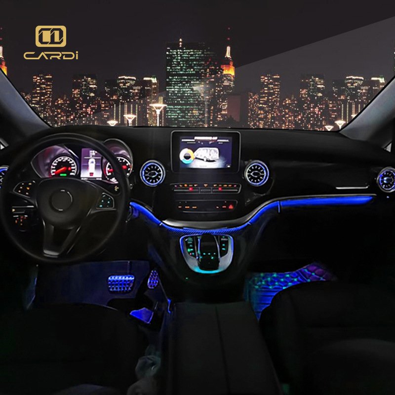 "CARDI" OEM ambient light for V class W447 luxury car interior lighting modification
