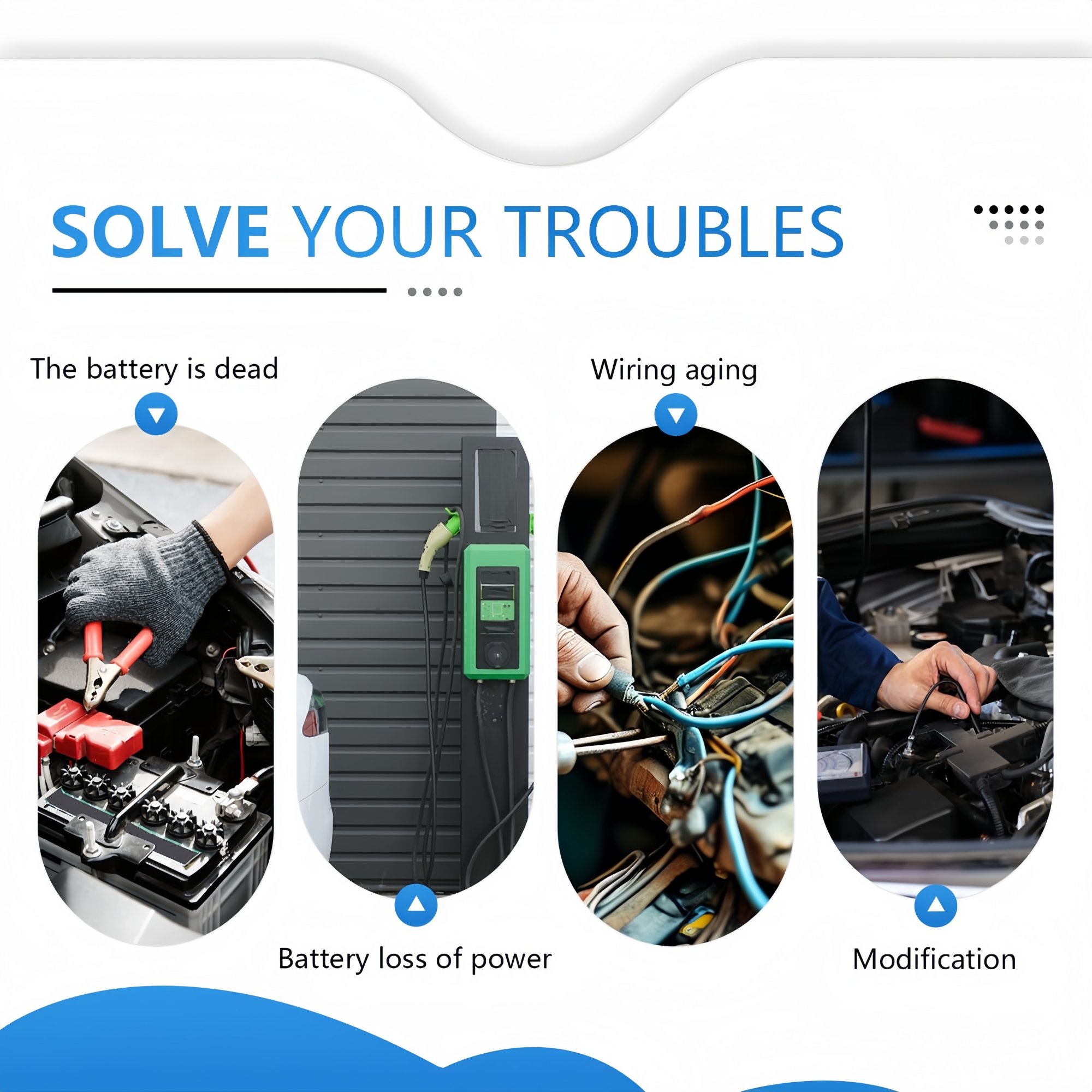 Battery Disconnect Switch 12V-24V Copper Marine Battery Isolator Main Power Cut Off Battery Kill Switch for Car Truck RV Boat