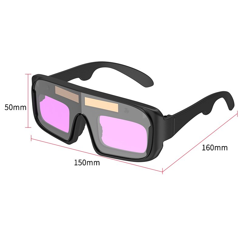 TRQ Useful Workshop Top Class Auto Darkening Welding Goggles Glass