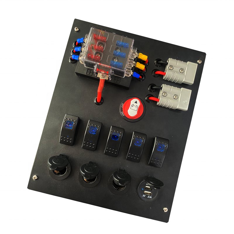 12V DISTRIBUTION BOX Power Control Boxes for 4WD Boats Caravans Switch Box 12V Systems Auto Electronics