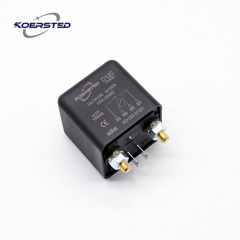 KKA D120 High Power 12V/24V 120A Relays Automotive Starter Relay for Battery Auto Relays for Cars