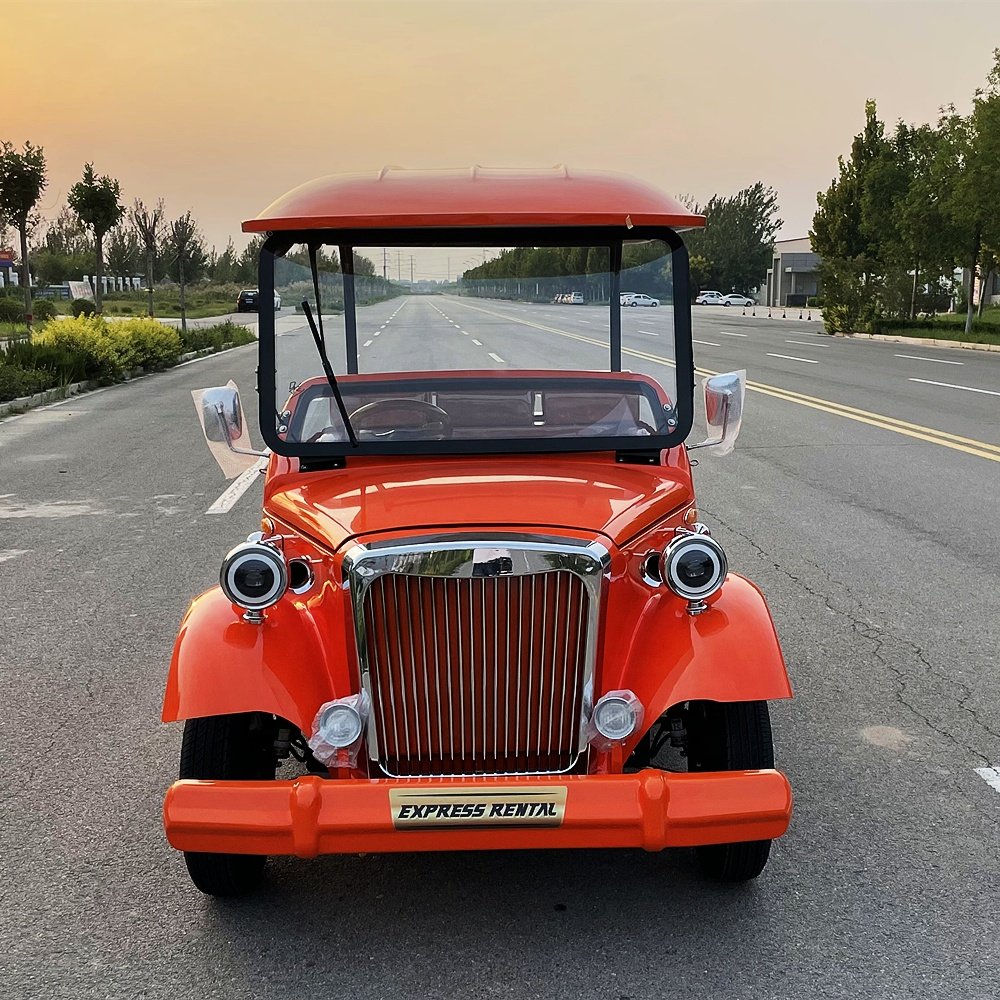 Unique Retro Mini Electric Car, Classic Car, Sightseeing Car