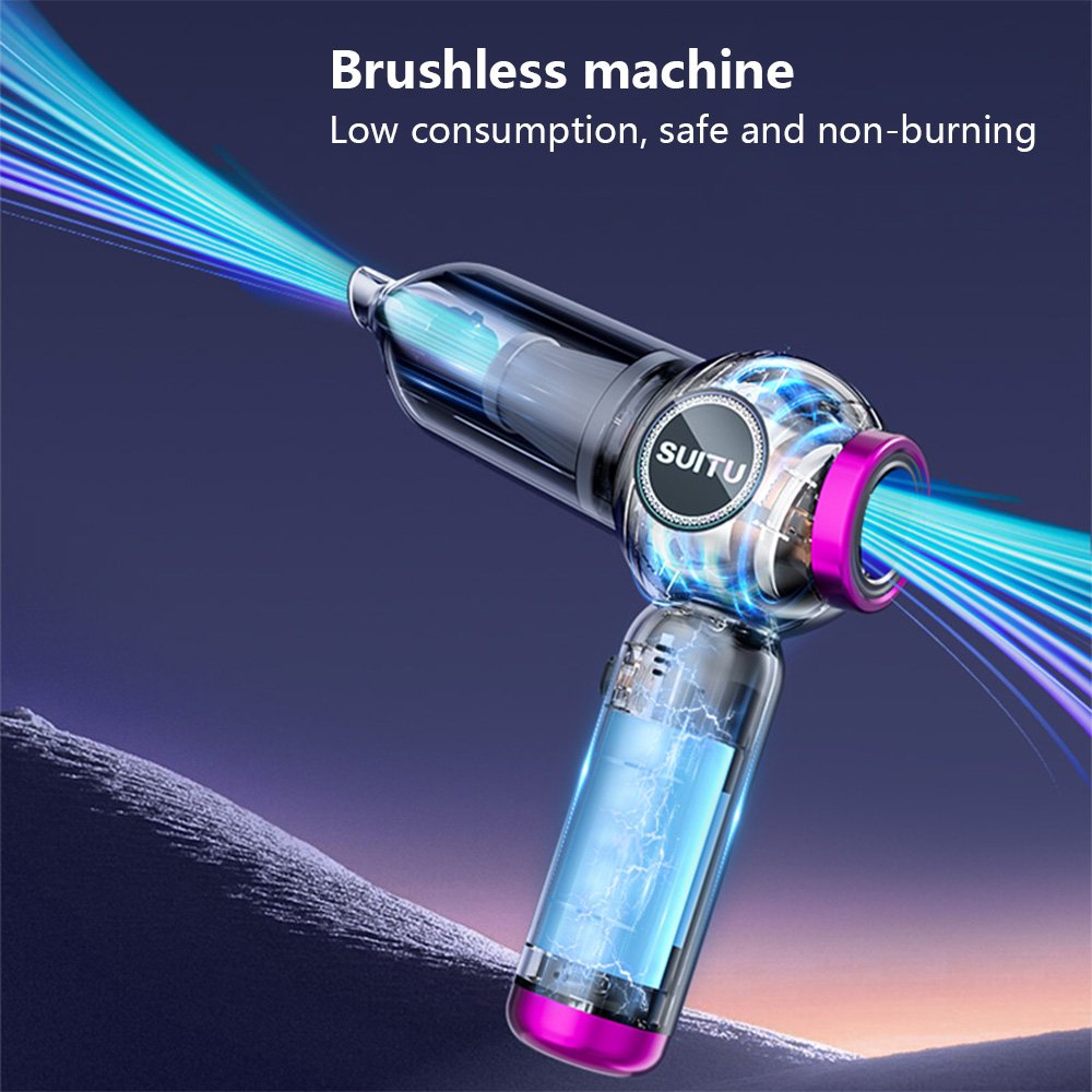 16000Pa Brushless Motor Vacuum Cleaner Wet and Dry Car Vacuum Cleaner Cordless Portable Cleaning Car Vacuum Cleaner