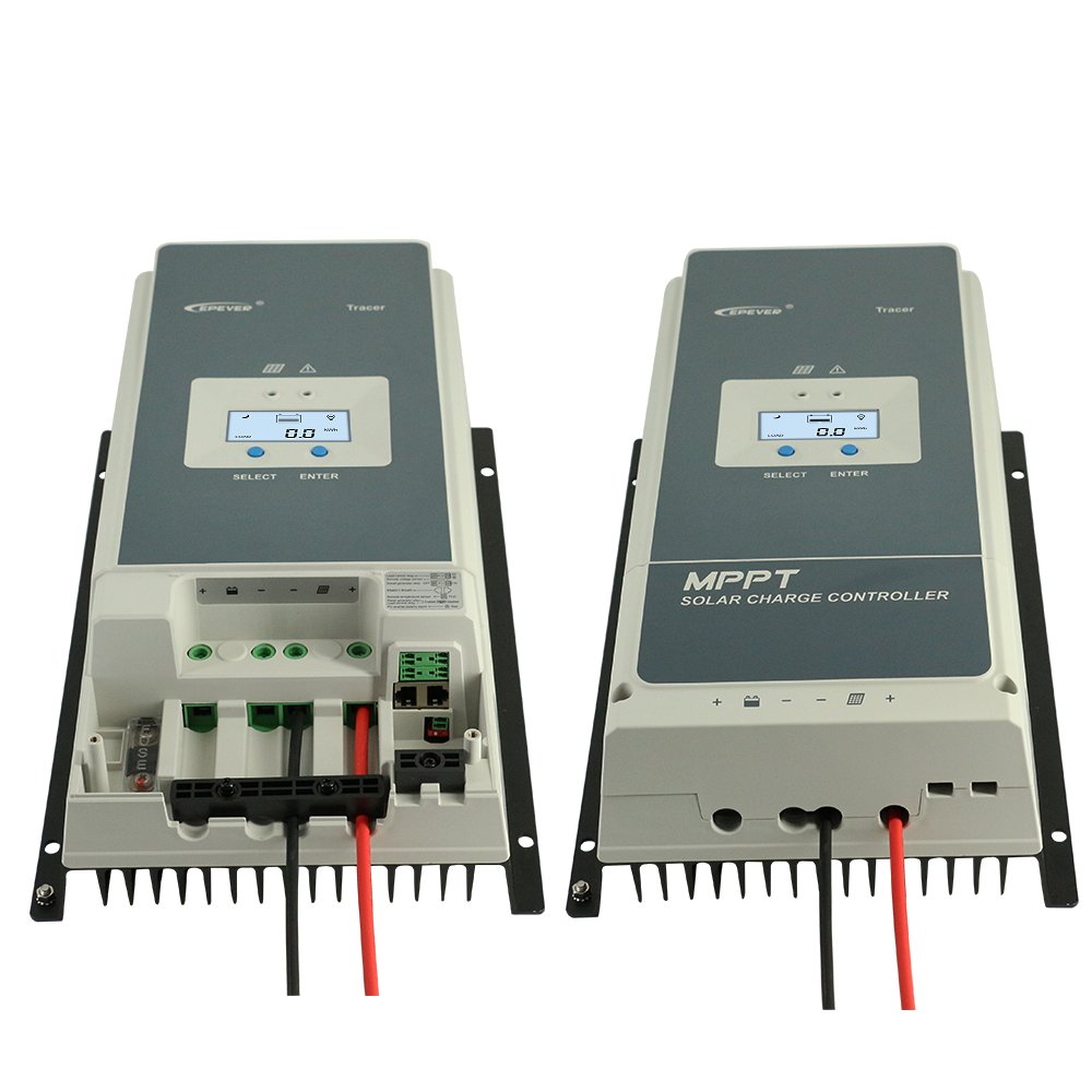 EPEVER Tracer10420AN 12V/24V/36V/48V Battery Charger 50A 60A 80A 100A Mppt Solar Charge Controller Max PV Voltage 150V 200V
