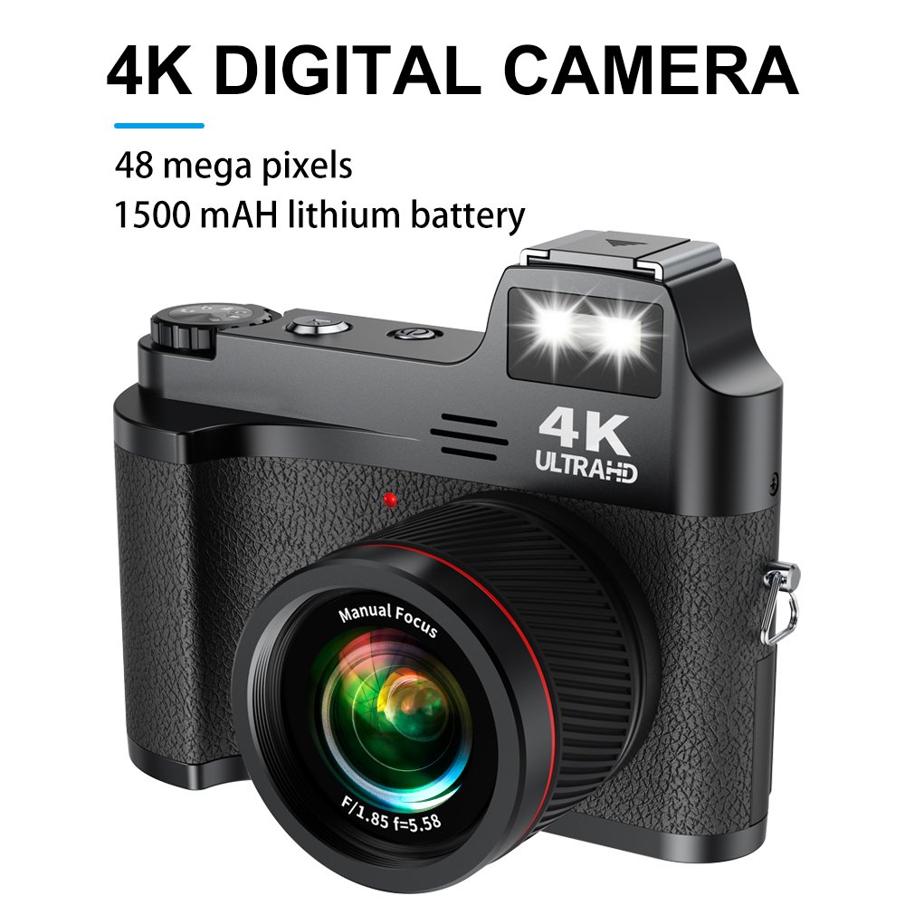 13.0Mega Pixels CMOS Sensor Digital Video Camera Use 1500mAH Li-Ion Battery Professional Video Camera With 18X Digital Zoom